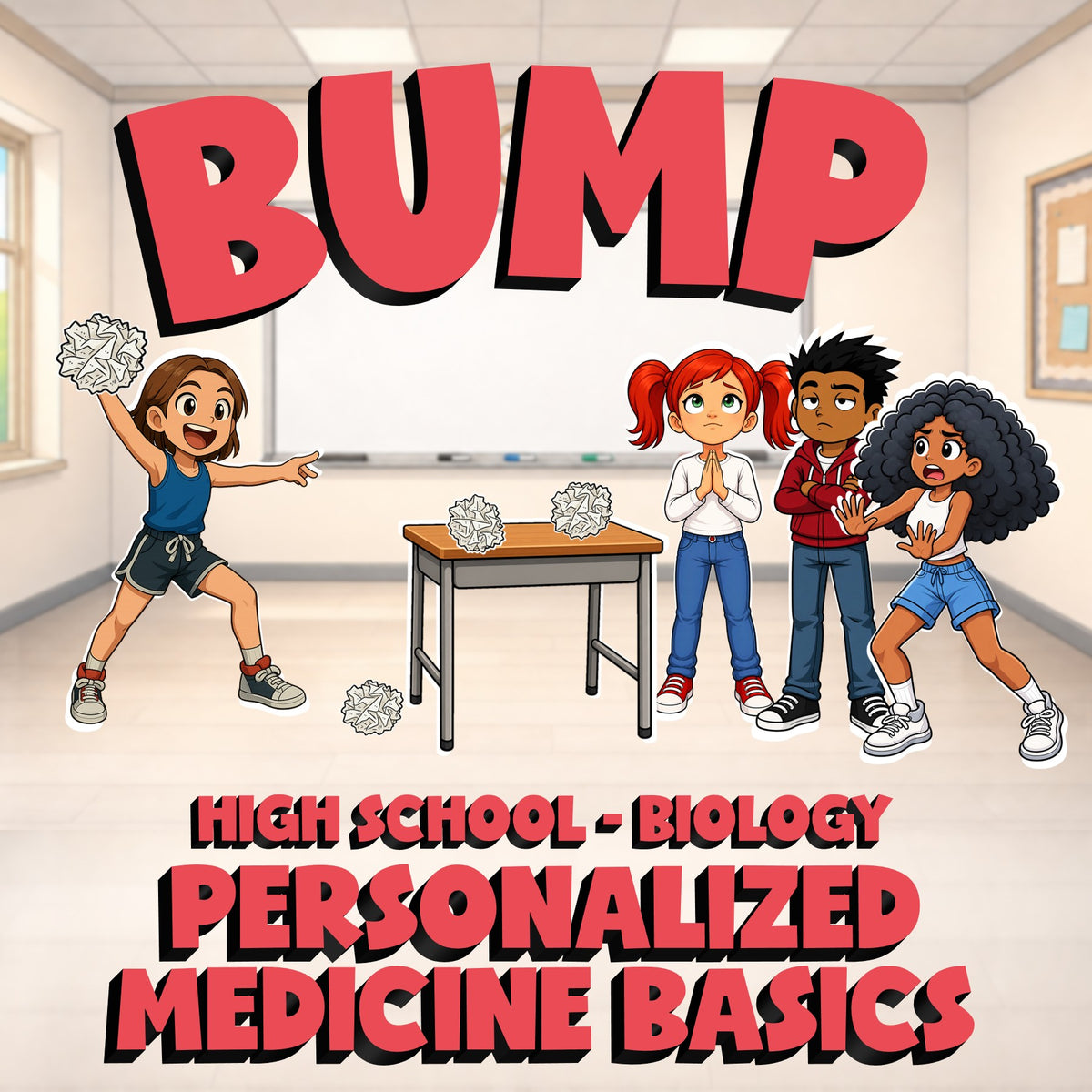 Personalized Medicine Basics BUMP Science Game - No Prep Biology Review Activity