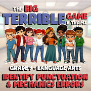 Identify Punctuation & Mechanics Errors BIG TERRIBLE GAME - Grade 9 ELA Review