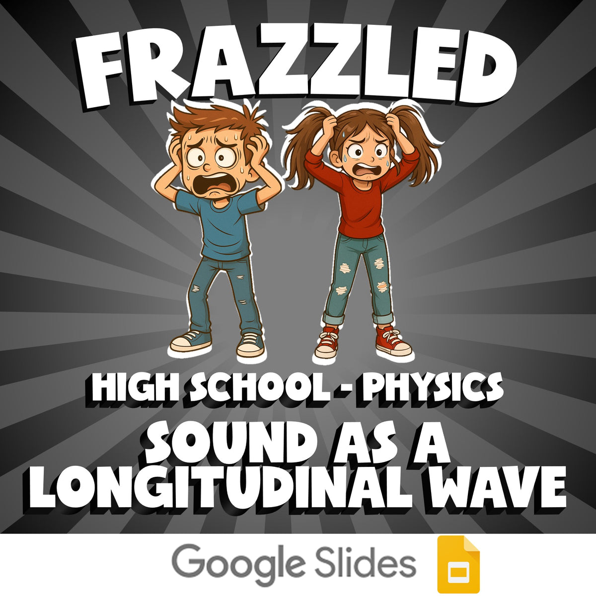Sound as a Longitudinal Wave FRAZZLED Science Game - No Prep Physics Review