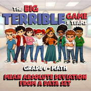 Mean Absolute Deviation from a Data Set BIG TERRIBLE GAME - Grade 6 Math Review