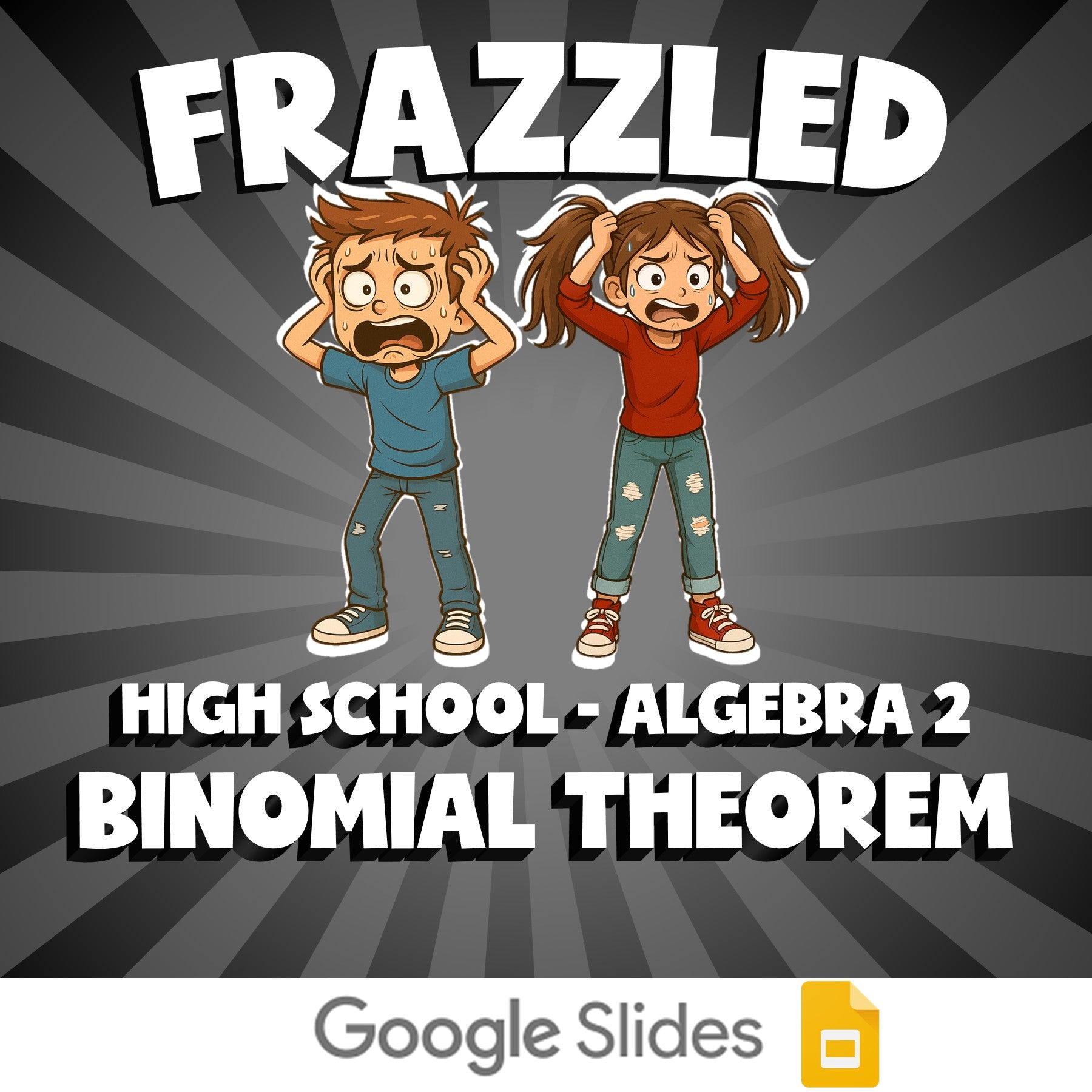 Binomial Theorem FRAZZLED Math Game - No Prep Algebra 2 Review Activity