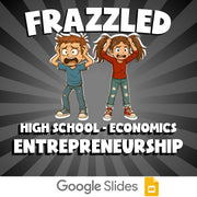 Entrepreneurship FRAZZLED Economics Game - No Prep Review Activity