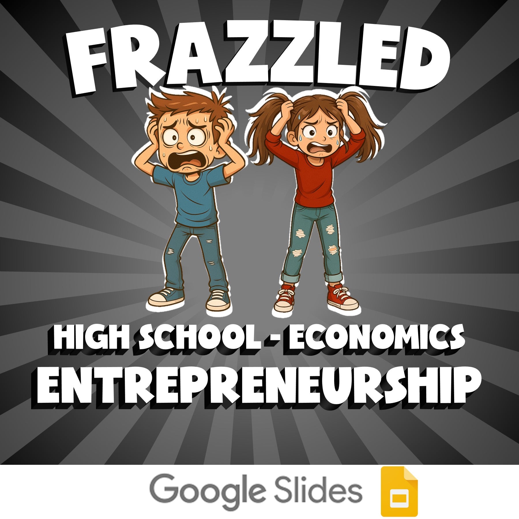Entrepreneurship FRAZZLED Economics Game - No Prep Review Activity