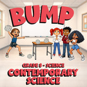 Contemporary Science BUMP Science Game - No Prep Grade 8 Review Activity