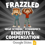 Benefits & Compensation FRAZZLED Economics Game - No Prep Review Activity