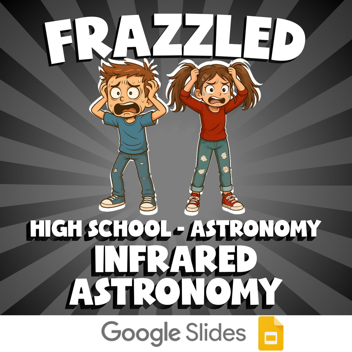 Infrared Astronomy FRAZZLED Science Game - No Prep Astronomy Review Activity