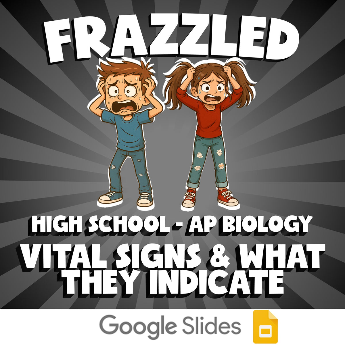 Vital Signs & What They Indicate FRAZZLED Science Game - No Prep AP Biology