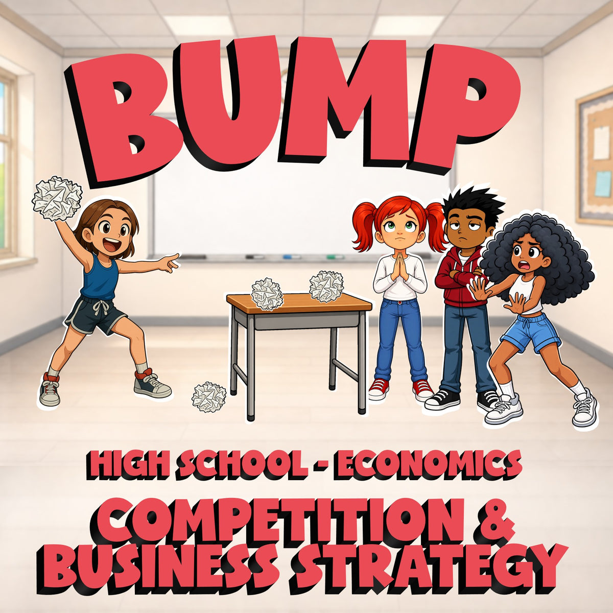 Competition & Business Strategy BUMP Economics Game - No Prep Review Activity