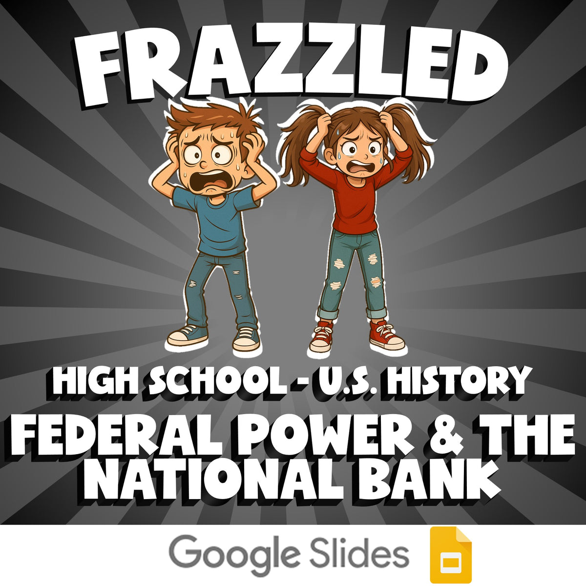 Federal Power & the National Bank FRAZZLED U.S. History Game - No Prep Review