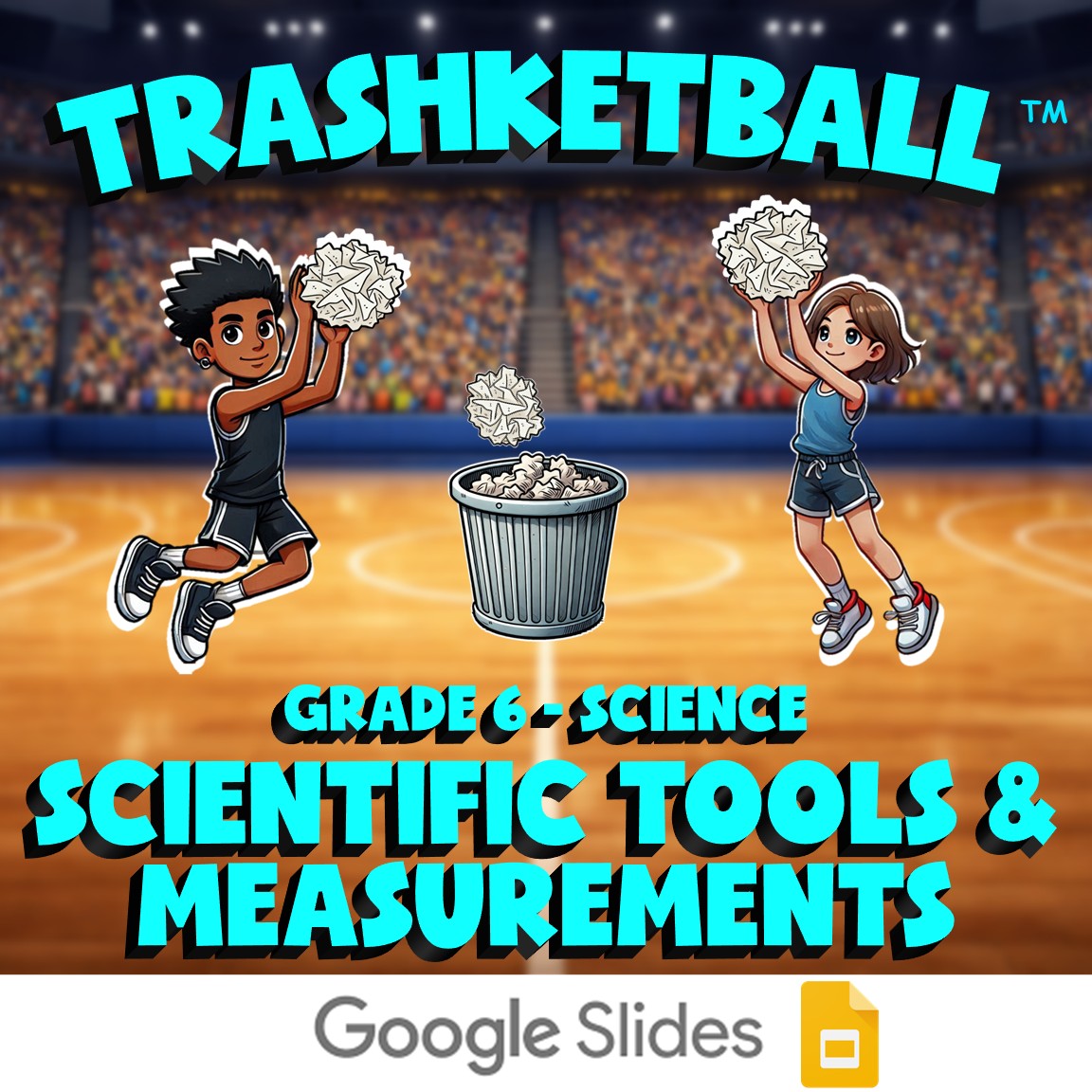 Scientific Tools & Measurements TRASHKETBALL Science Game - No Prep Grade 6