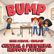 Central & Peripheral Nervous Systems BUMP Science Game - No Prep Biology Review