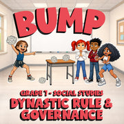 Dynastic Rule & Governance BUMP Socials Game - No Prep Grade 7 Review Activity