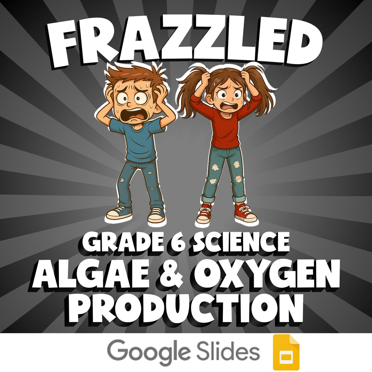 Algae & Oxygen Production FRAZZLED Science Game - No Prep Grade 6 Review