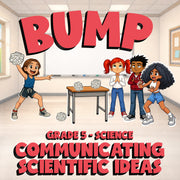 Communicating Scientific Ideas BUMP Science Game - No Prep Grade 5 Review