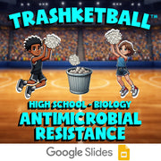 Antimicrobial Resistance TRASHKETBALL Science Game - No Prep Biology Review