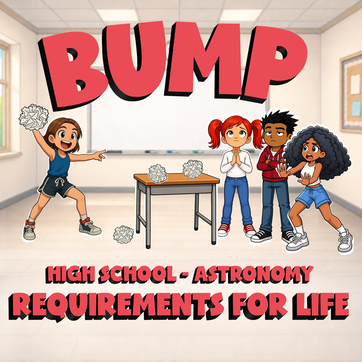 Requirements for Life BUMP Science Game - No Prep Astronomy Review Activity