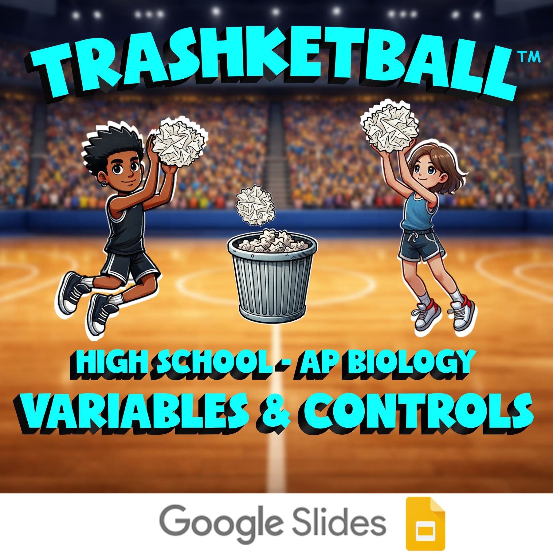 Variables & Controls TRASHKETBALL Science Game - No Prep AP Biology Review