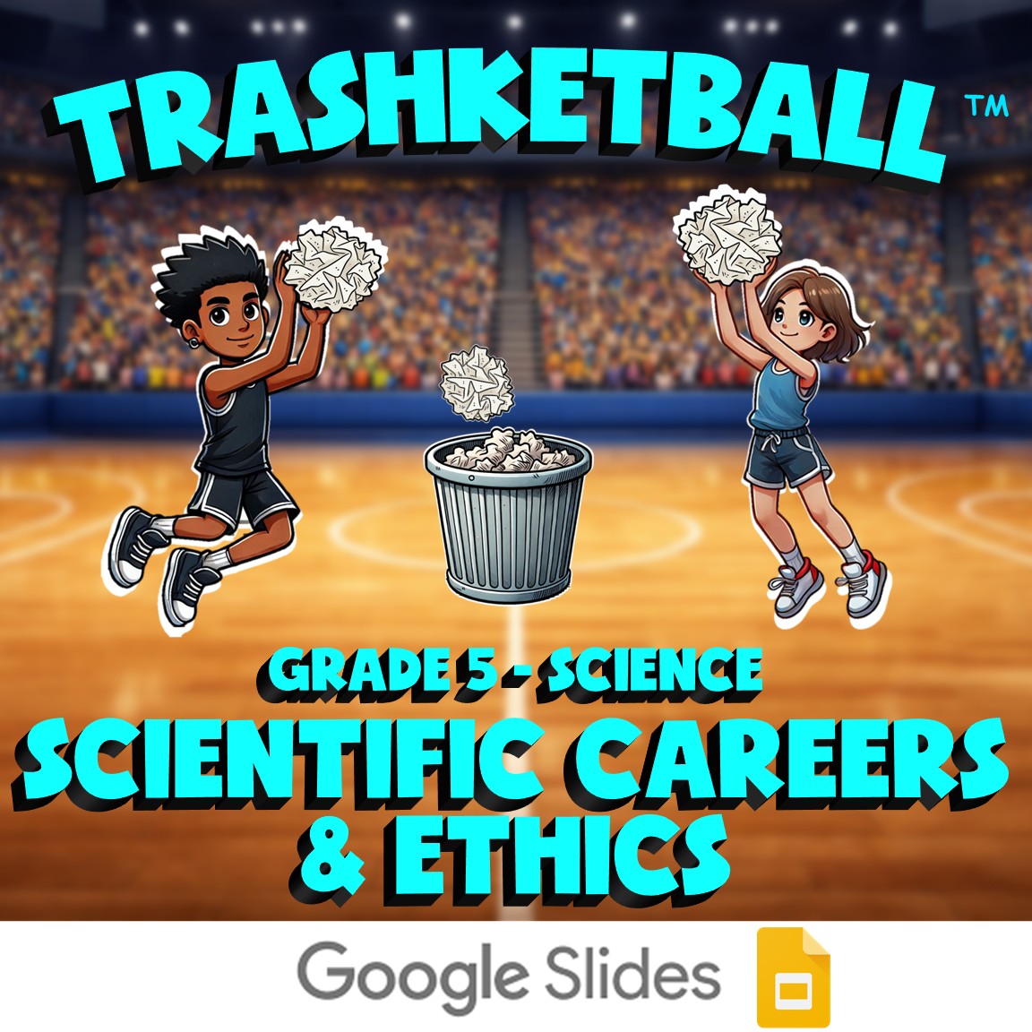 Scientific Careers & Ethics TRASHKETBALL Science Game - No Prep Grade 5 Review