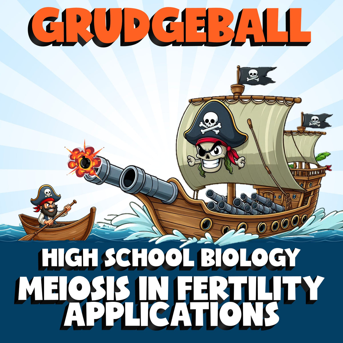 Meiosis in Fertility Applications GRUDGEBALL Science Game - No Prep Biology