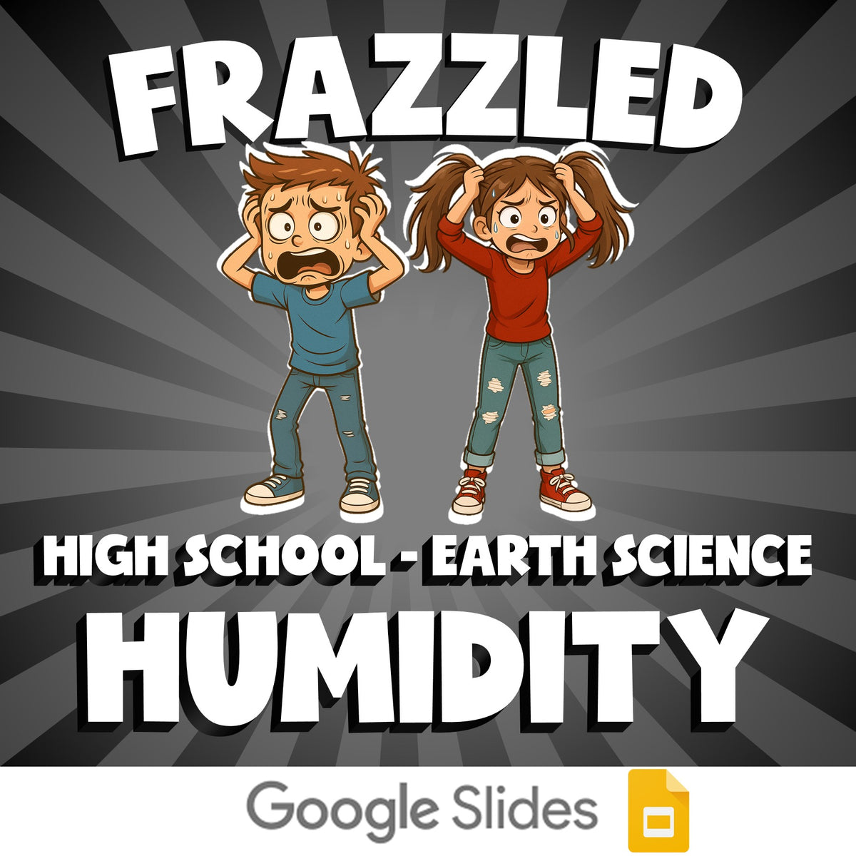 Humidity FRAZZLED Game - No Prep Earth Science Review Activity