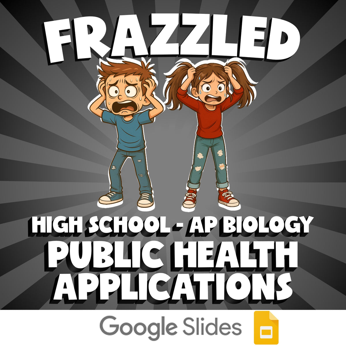 Public Health Applications FRAZZLED Science Game - No Prep AP Biology Review