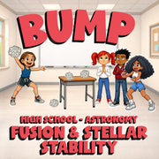 Fusion & Stellar Stability BUMP Science Game - No Prep Astronomy Review Activity