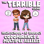 Codominance & Multiple Alleles THE TERRIBLE GAME - AP Biology Science Review