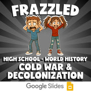 Cold War & Decolonization FRAZZLED Game - No Prep World History Review Activity