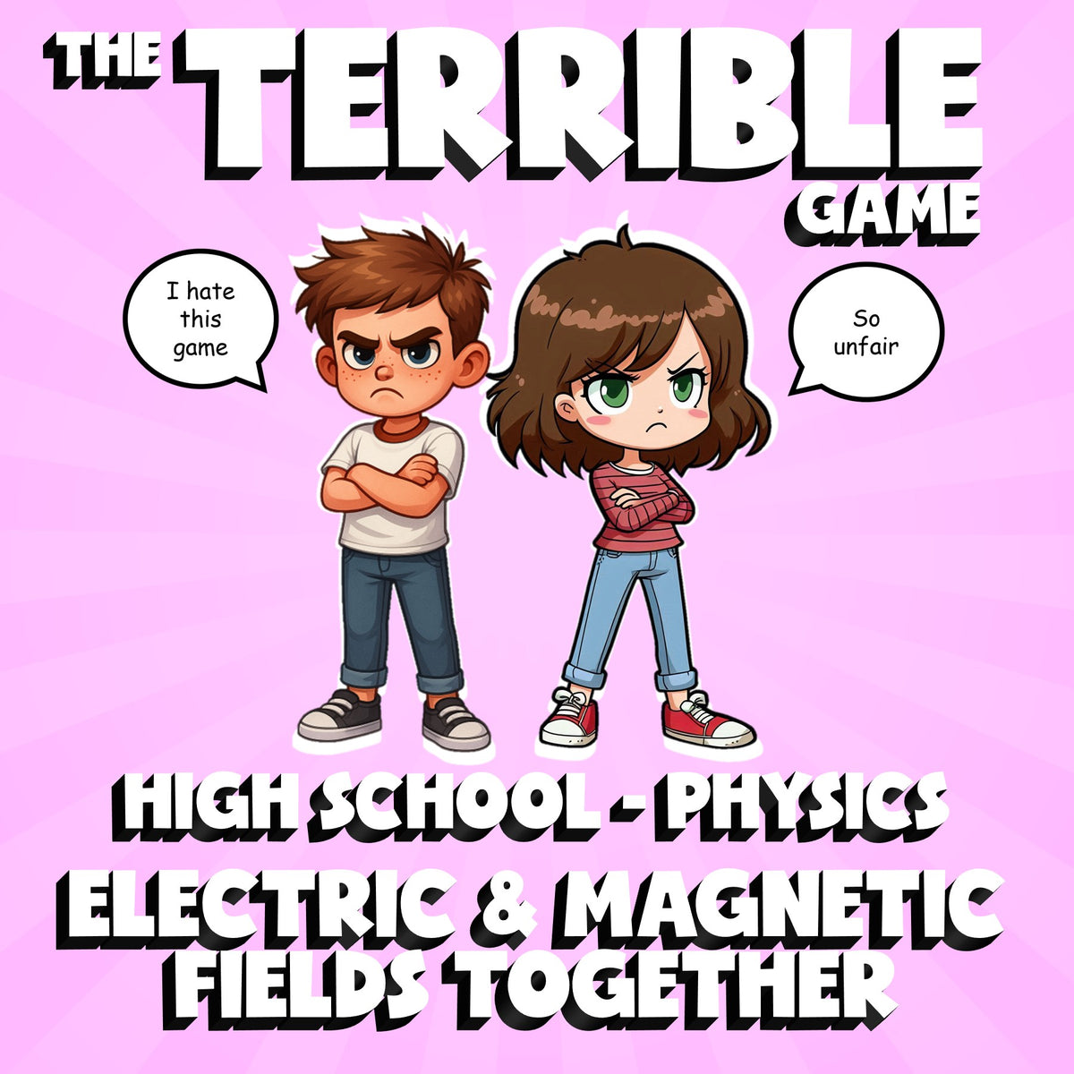 Electric & Magnetic Fields Together THE TERRIBLE GAME - Physics Science Review