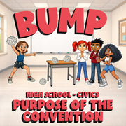 Purpose of the Convention BUMP Civics Game - No Prep Review Activity