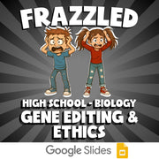Gene Editing & Ethics FRAZZLED Science Game - No Prep Biology Review Activity