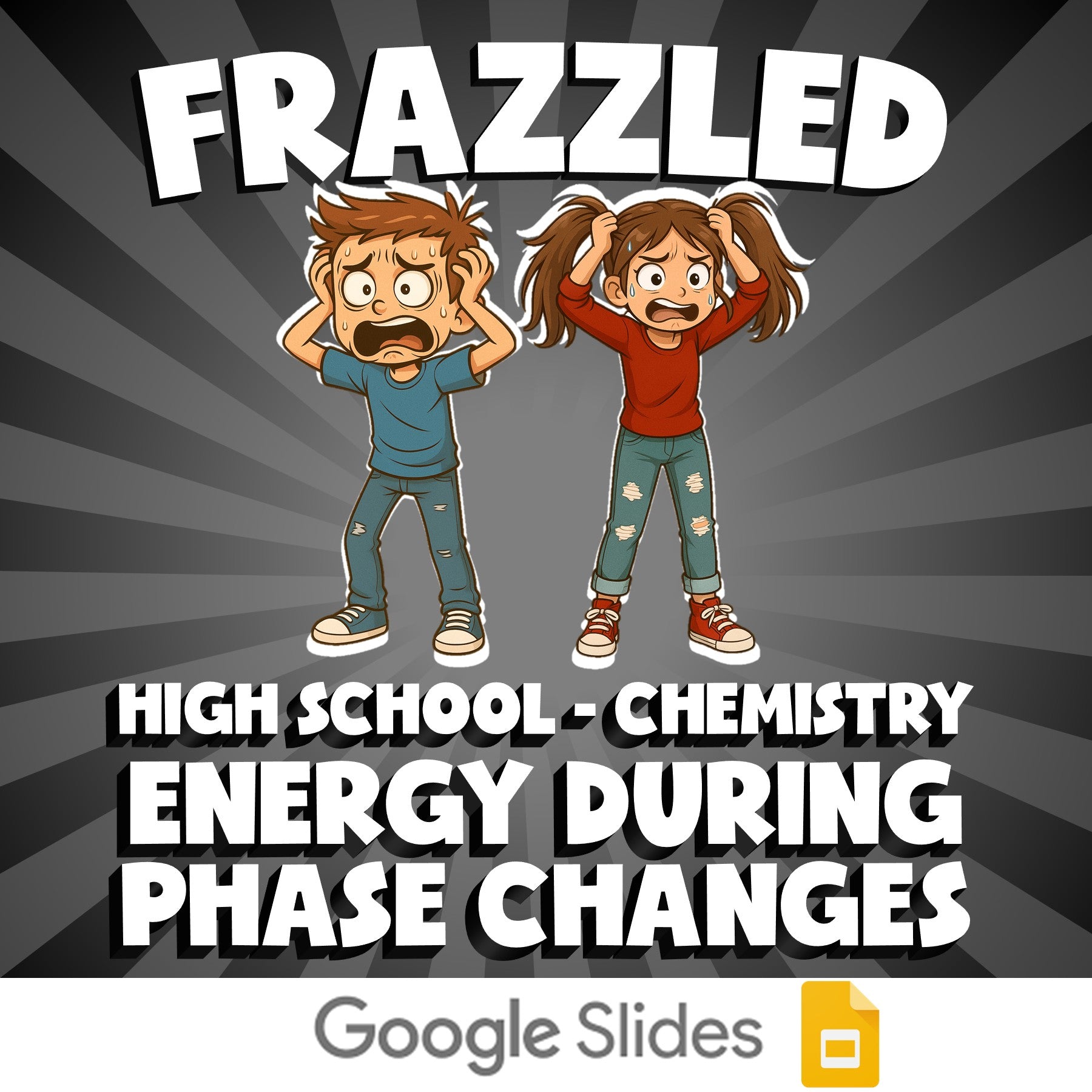 Energy During Phase Changes FRAZZLED Science Game - No Prep Chemistry Review
