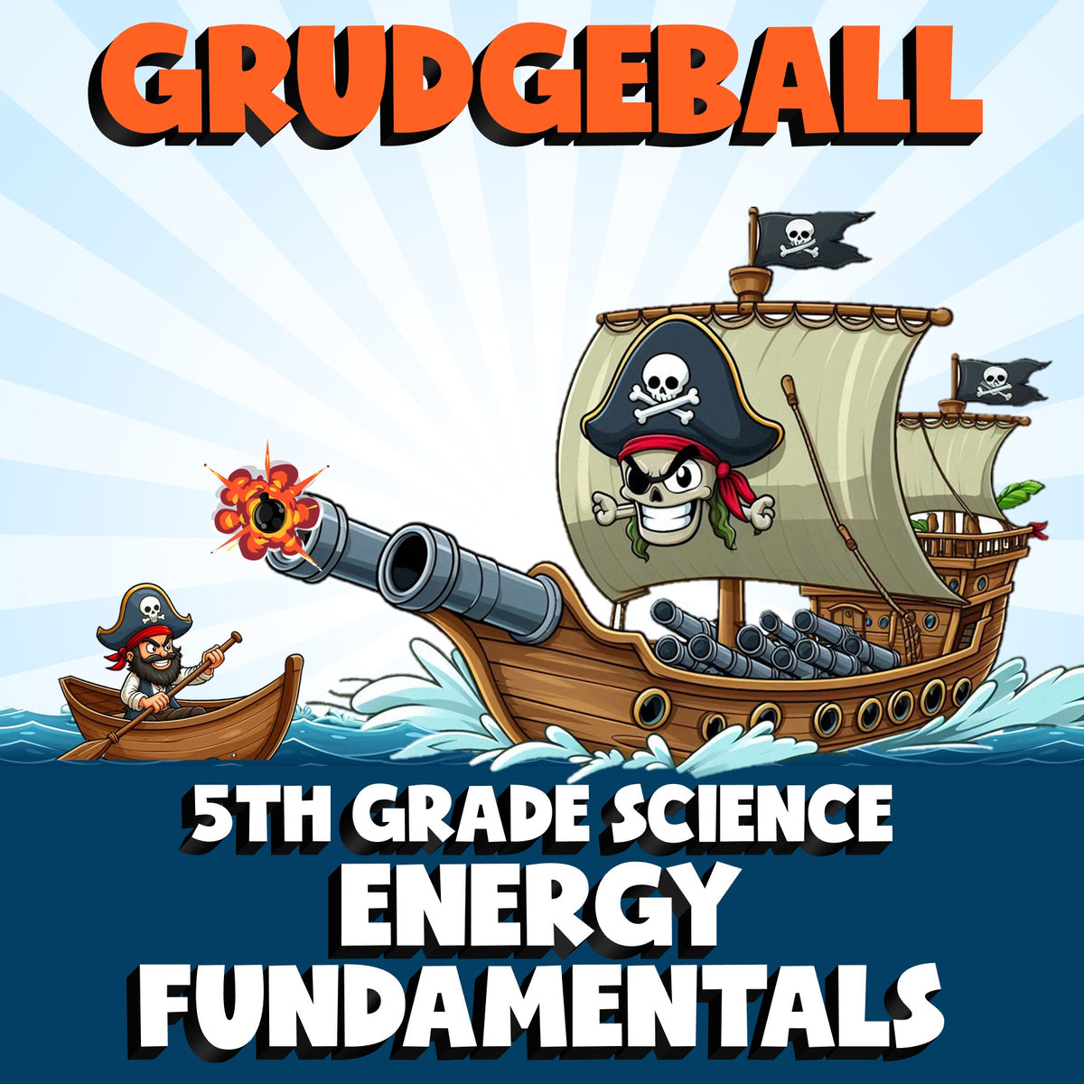 Energy Fundamentals GRUDGEBALL Science Game - No Prep Grade 5 Review Activity