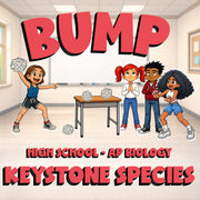 Keystone Species BUMP Science Game - No Prep AP Biology Review Activity