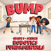 Robotics Fundamentals BUMP Science Game - No Prep Grade 8 Review Activity