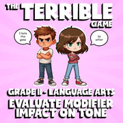 Evaluate Modifier Impact on Tone THE TERRIBLE GAME - No Prep Grade 11 ELA Review
