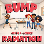 Radiation BUMP Science Game - No Prep Grade 9 Review Activity