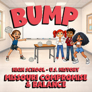 Missouri Compromise & Balance BUMP U.S. History Game - No Prep Review Activity