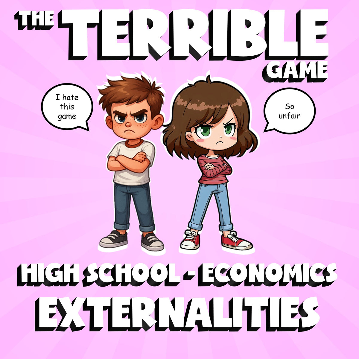 Externalities THE TERRIBLE GAME - No Prep Economics Review Activity