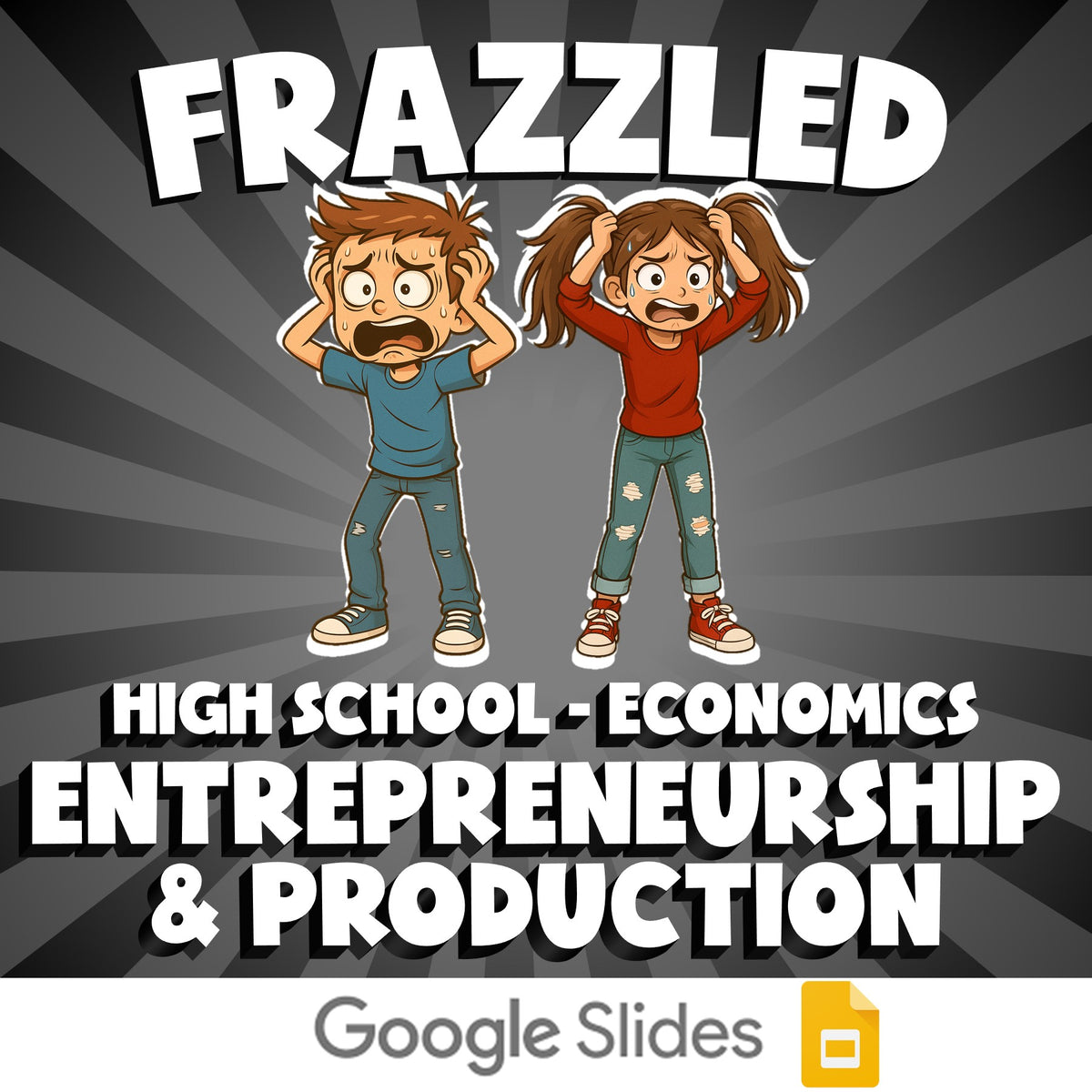 Entrepreneurship & Production FRAZZLED Economics Game - No Prep Review Activity