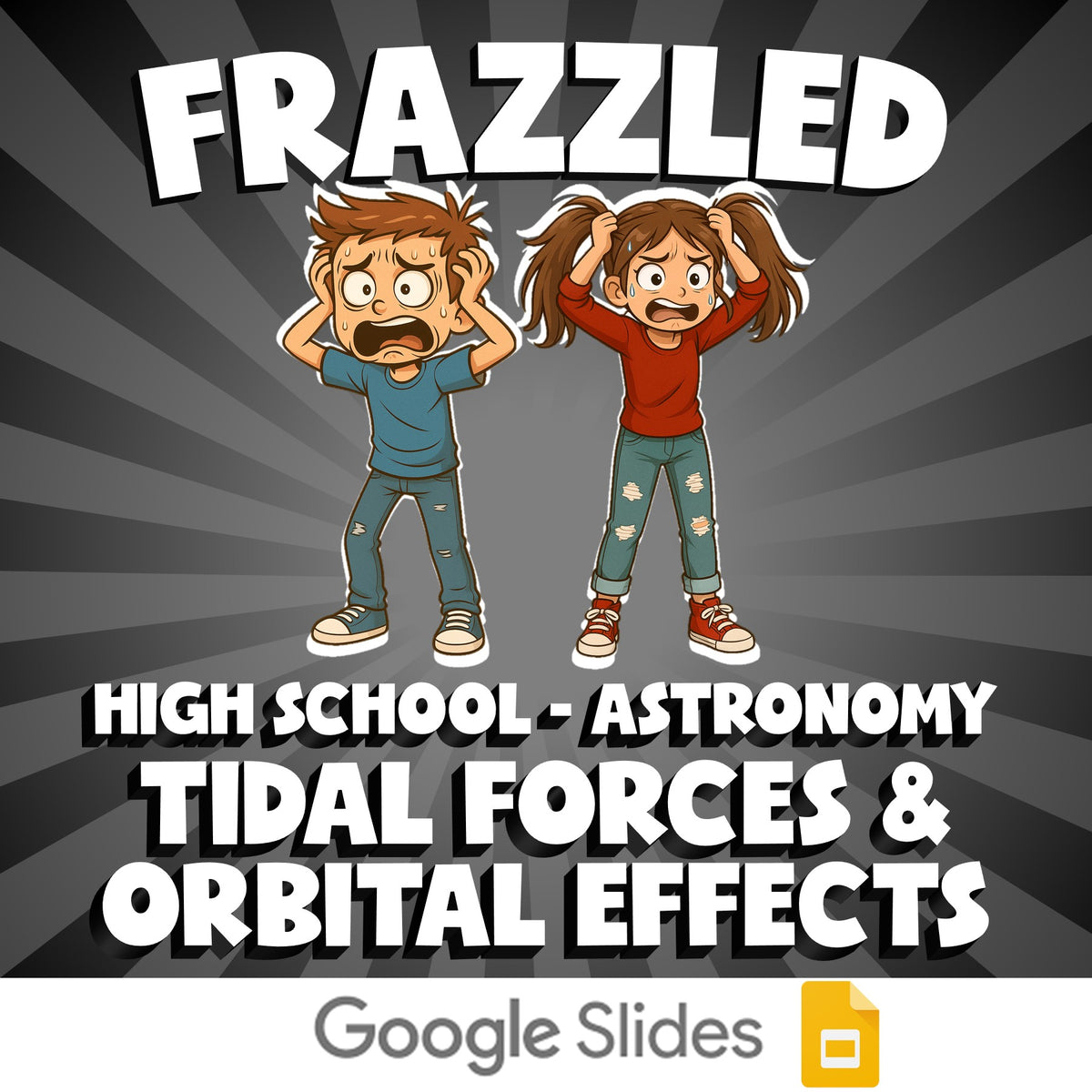 Tidal Forces & Orbital Effects FRAZZLED Science Game - No Prep Astronomy Review