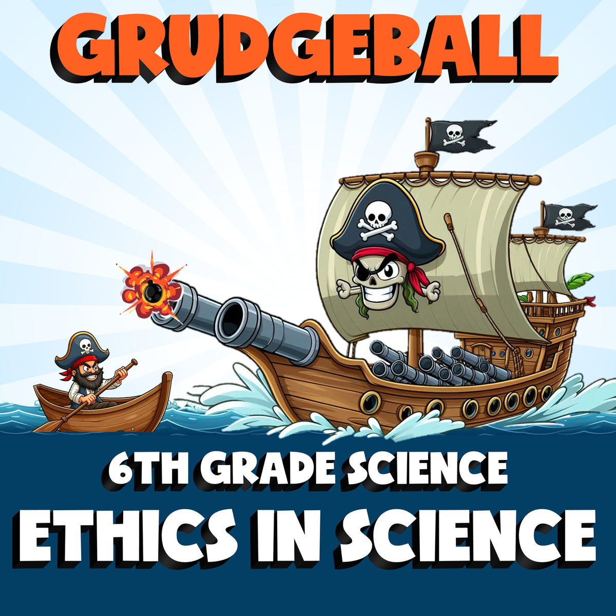 Ethics in Science GRUDGEBALL Science Game - No Prep Grade 6 Review Activity