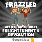 Enlightenment & Revolution FRAZZLED Socials Game - No Prep Grade 8 Review