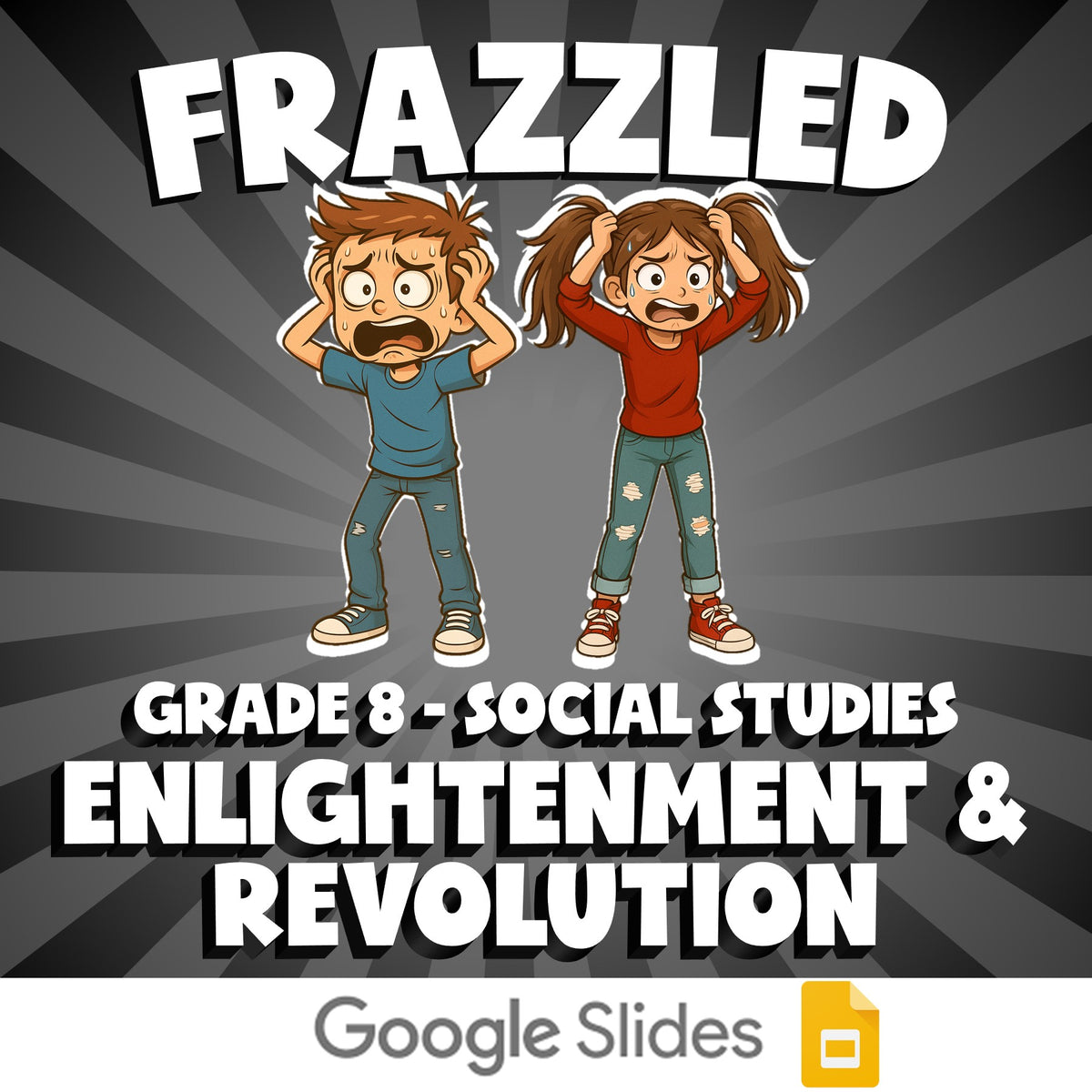 Enlightenment & Revolution FRAZZLED Socials Game - No Prep Grade 8 Review