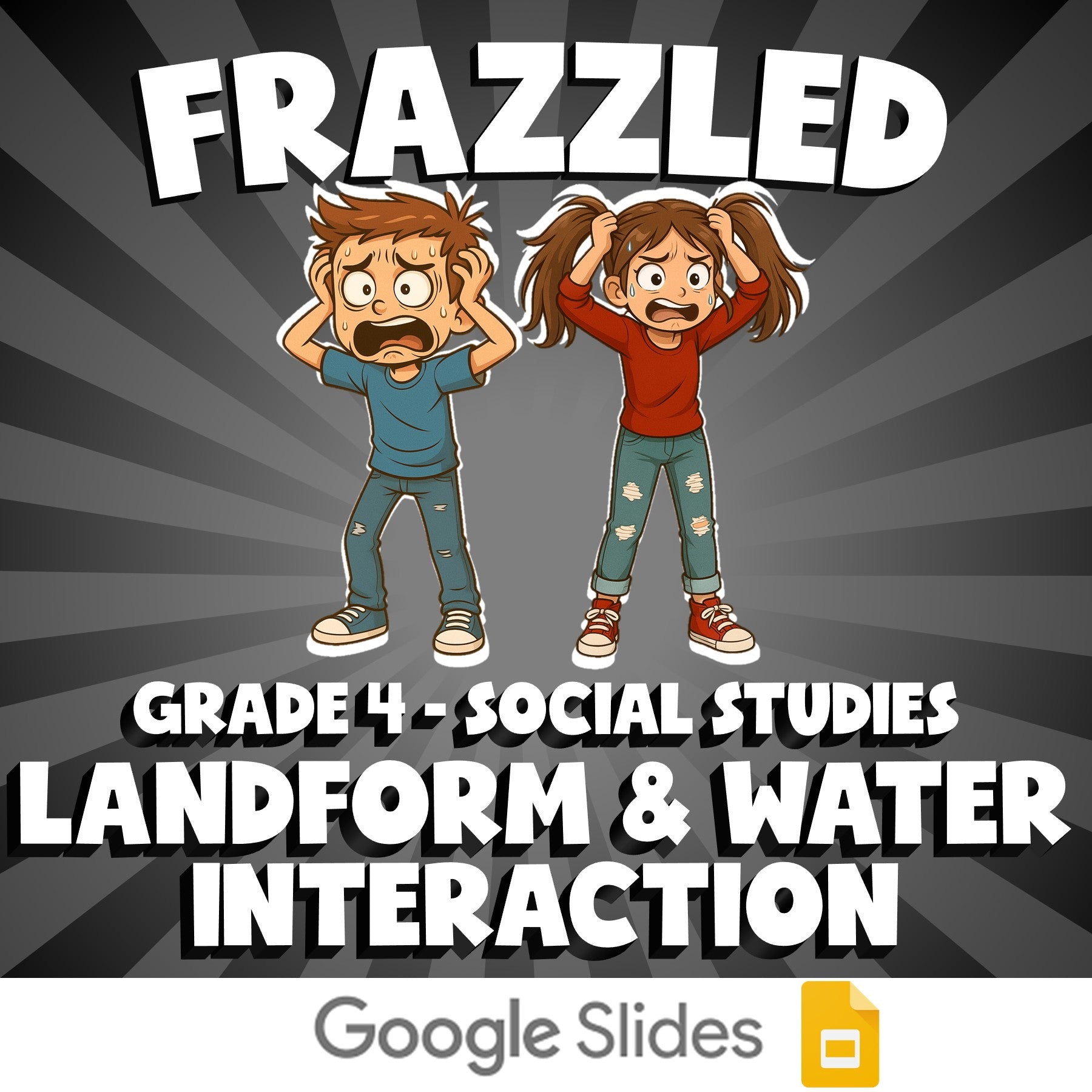 Landform & Water Interaction FRAZZLED Socials Game - No Prep Grade 4 Review
