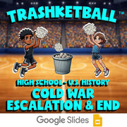 Cold War Escalation & End TRASHKETBALL U.S. History Game - No Prep Review