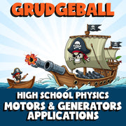 Motors & Generators Applications GRUDGEBALL Science Game - No Prep Physics