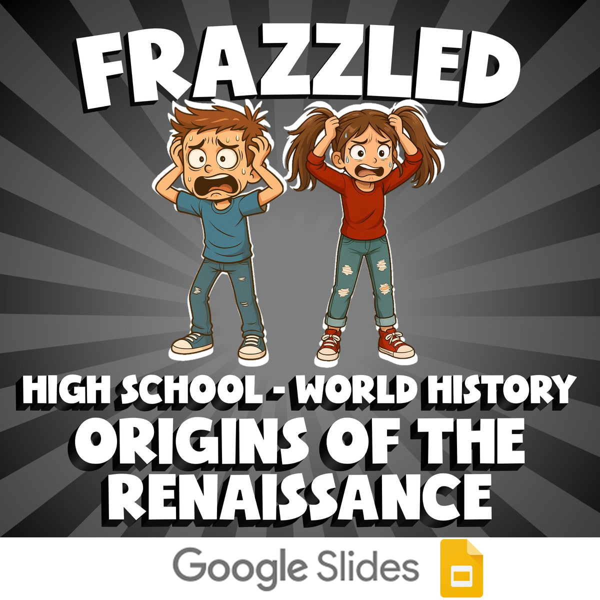 Origins of the Renaissance FRAZZLED Game - No Prep World History Review Activity