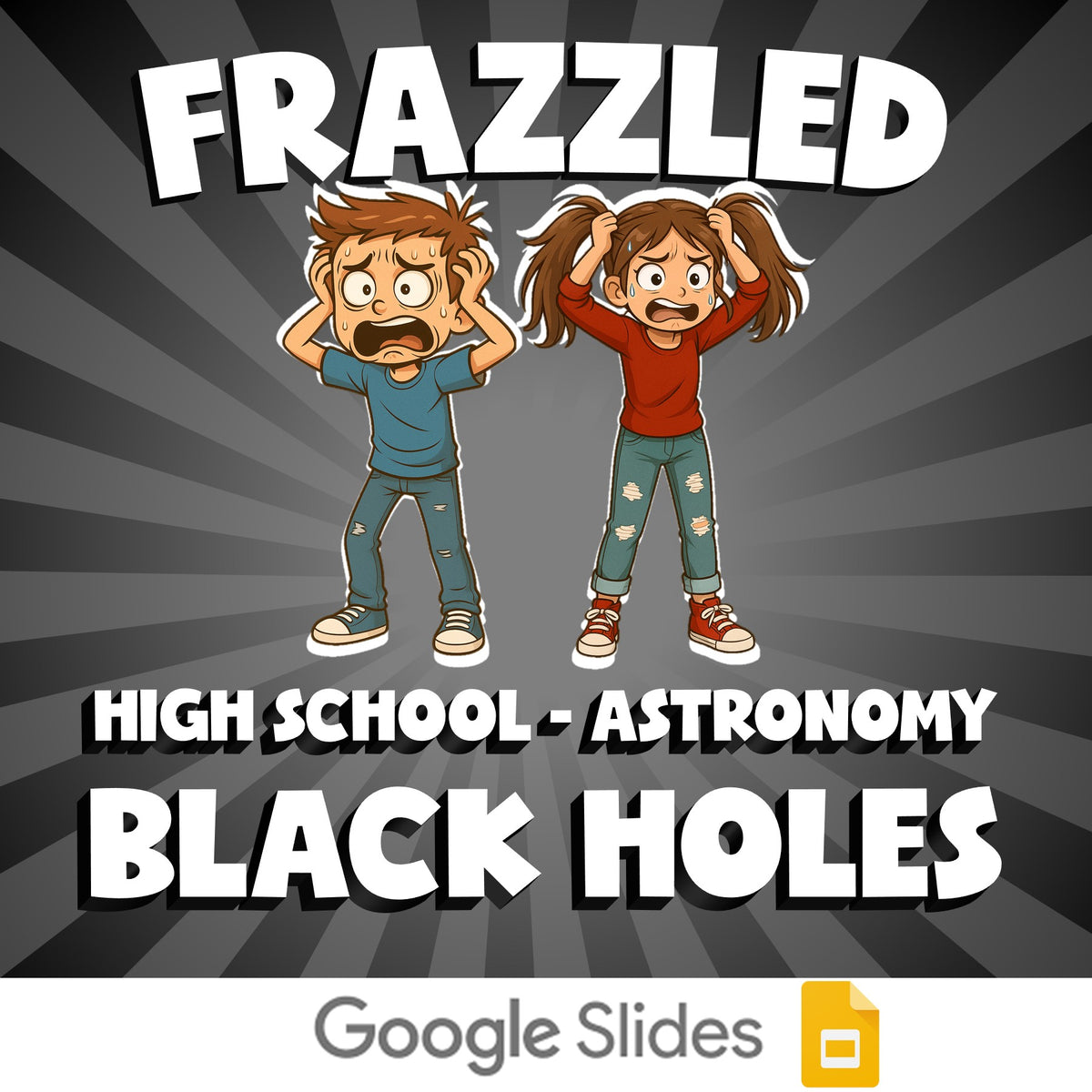 Black Holes FRAZZLED Science Game - No Prep Astronomy Review Activity