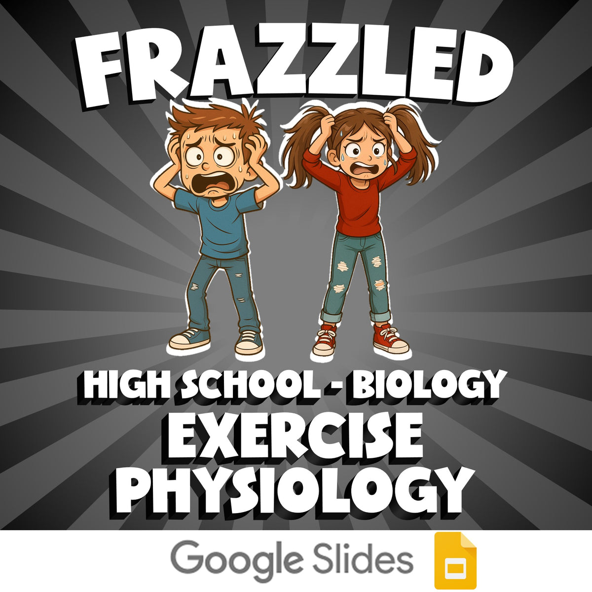 Exercise Physiology FRAZZLED Science Game - No Prep Biology Review Activity
